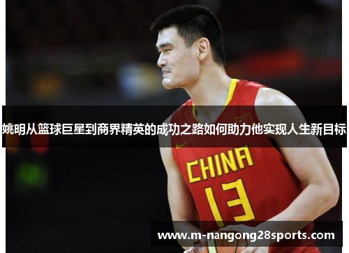 姚明从篮球巨星到商界精英的成功之路如何助力他实现人生新目标